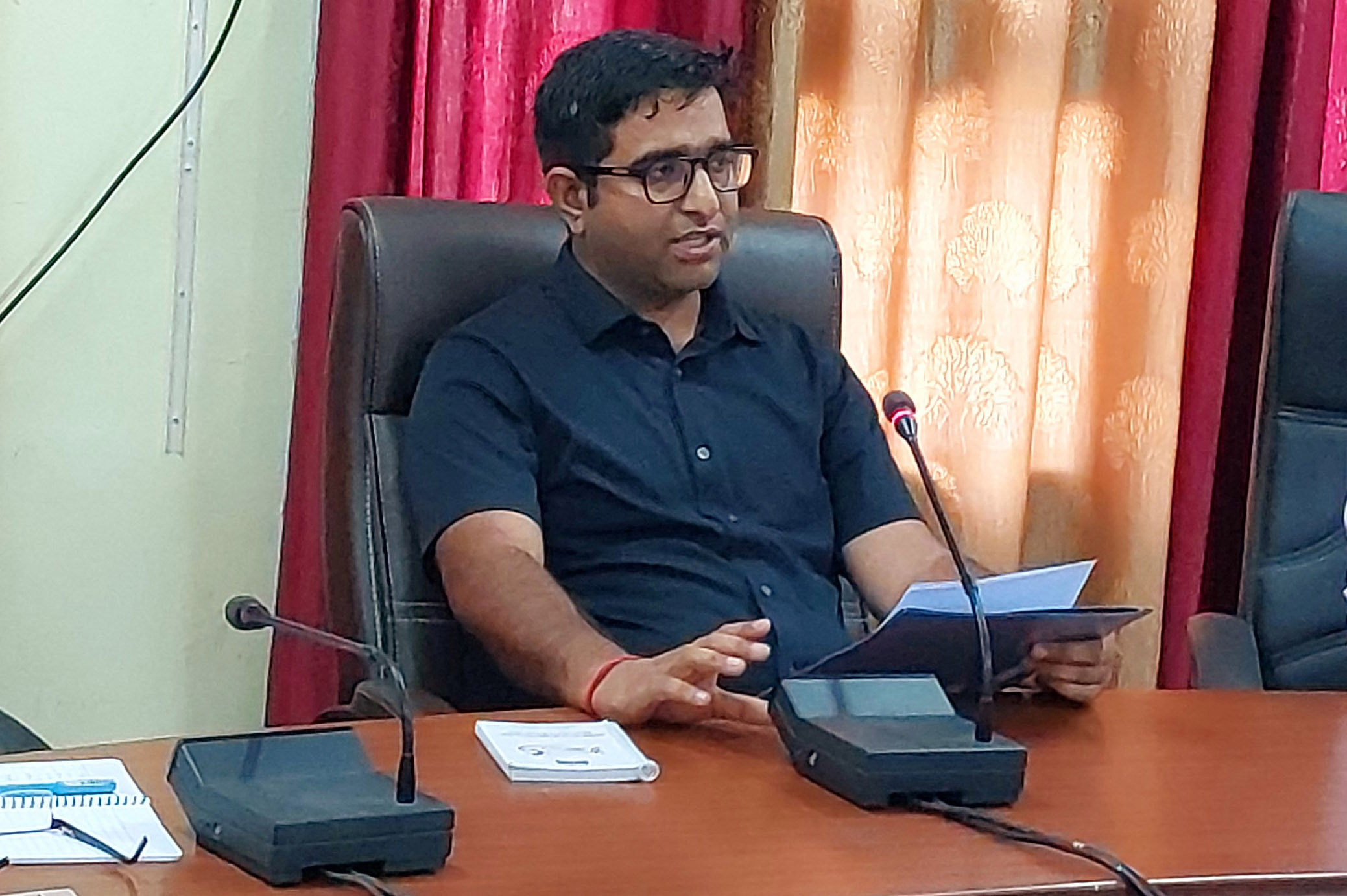 Awareness programs will be organized under Disaster Risk Reduction and Samarth